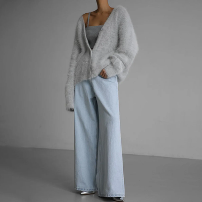 Anna™ - Fluffy Cardigan