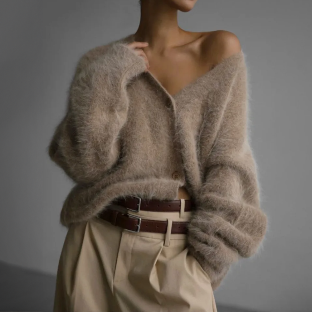 Anna™ - Fluffy Cardigan