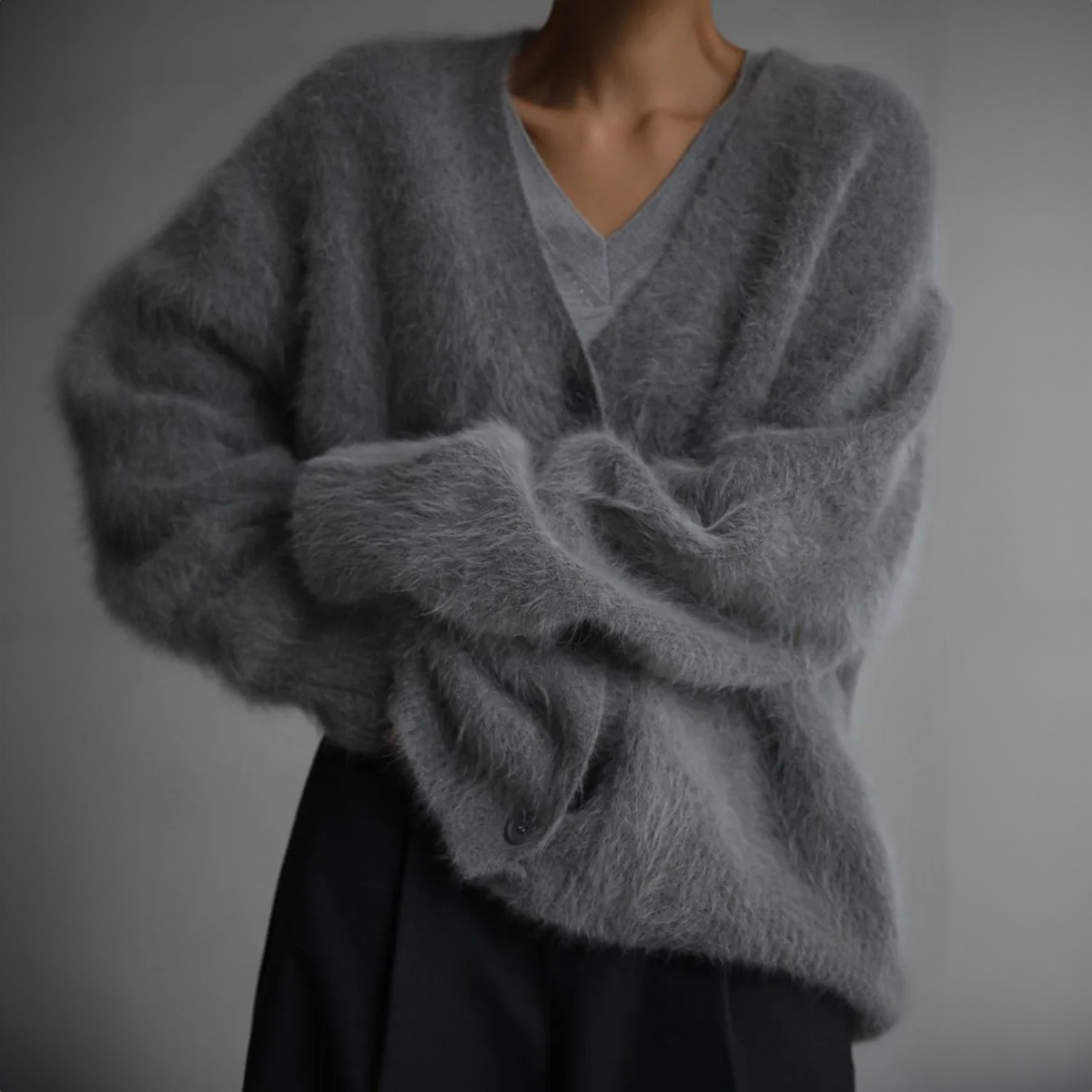 Anna™ - Fluffy Cardigan