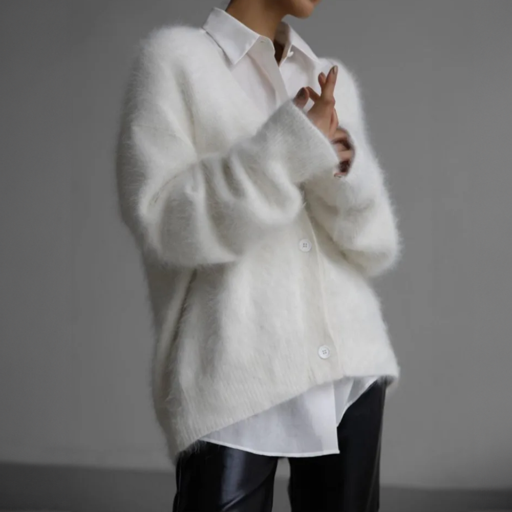 Anna™ - Fluffy Cardigan